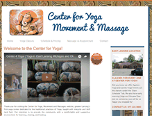 Tablet Screenshot of center4yoga.com